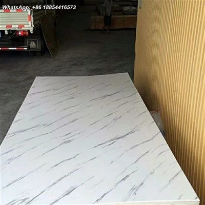 Υψηλή γυαλιστερή Uv μάρμαρο πλαστικό φύλλο Pvc πάνελ τοίχου UV μαρμάρινα φύλλα για φόντο τηλεόρασης Pvc μαρμάρινο πάνελ εύκαμπτα τεχνητά φύλλα μαρμάρου UV